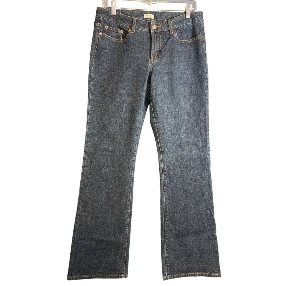 Halogen Womens Denim Jeans Size 8 Bootcut - Picture 6 of 6